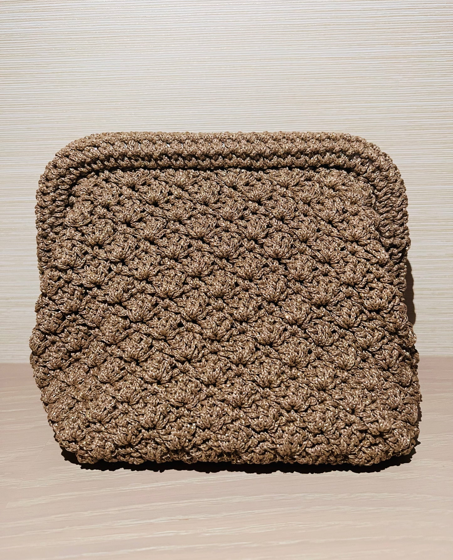 The Sparkle Gold Clutch