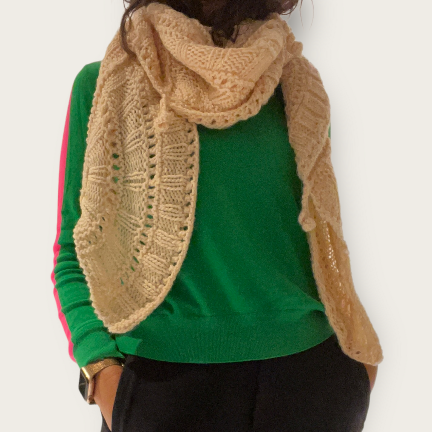 The Winter White Scarf