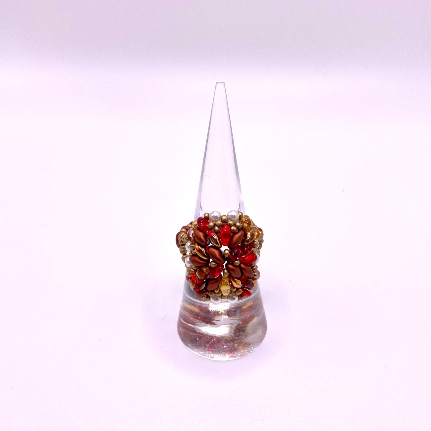 Brown Square Ring