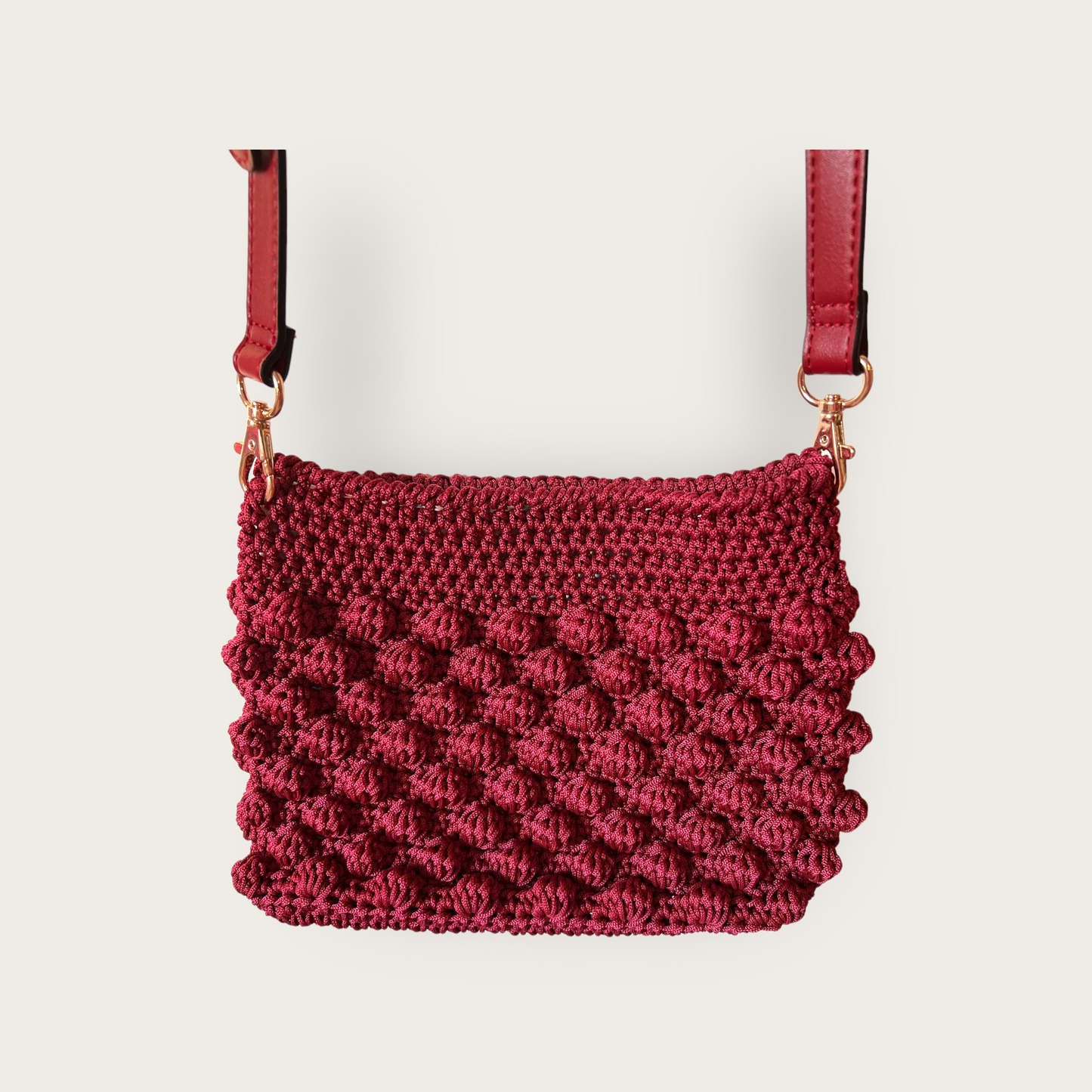 The Burgundy Bauble Purse