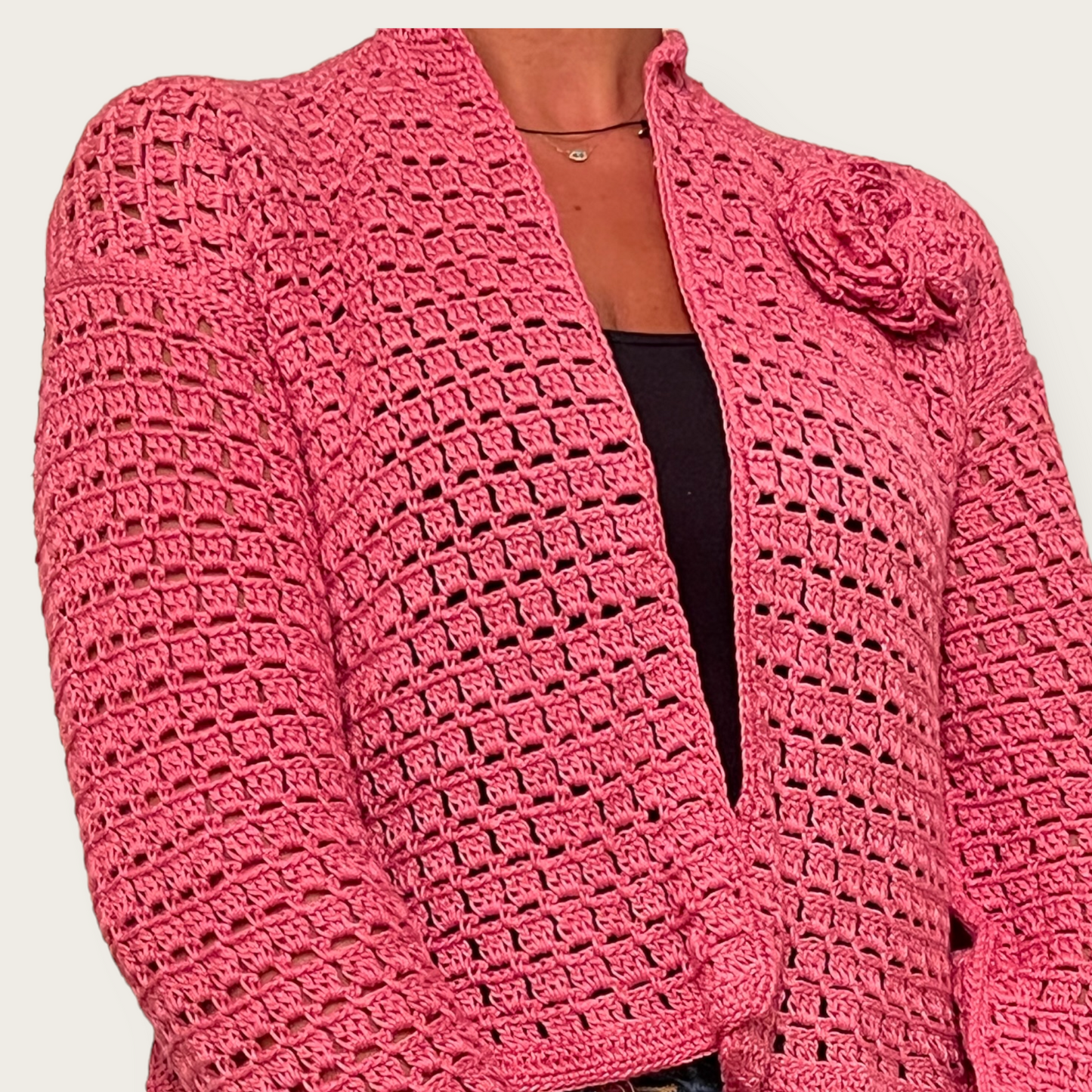 The Begonia Pink Cardigan