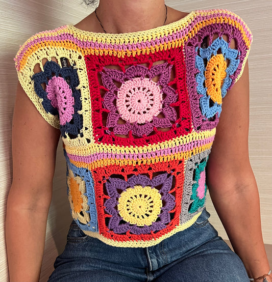 The Granny Square Top