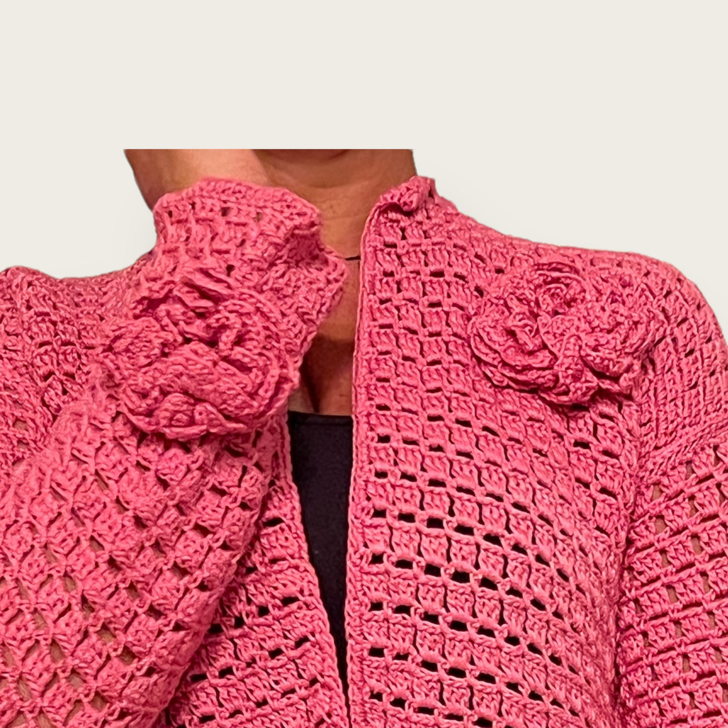 The Begonia Pink Cardigan