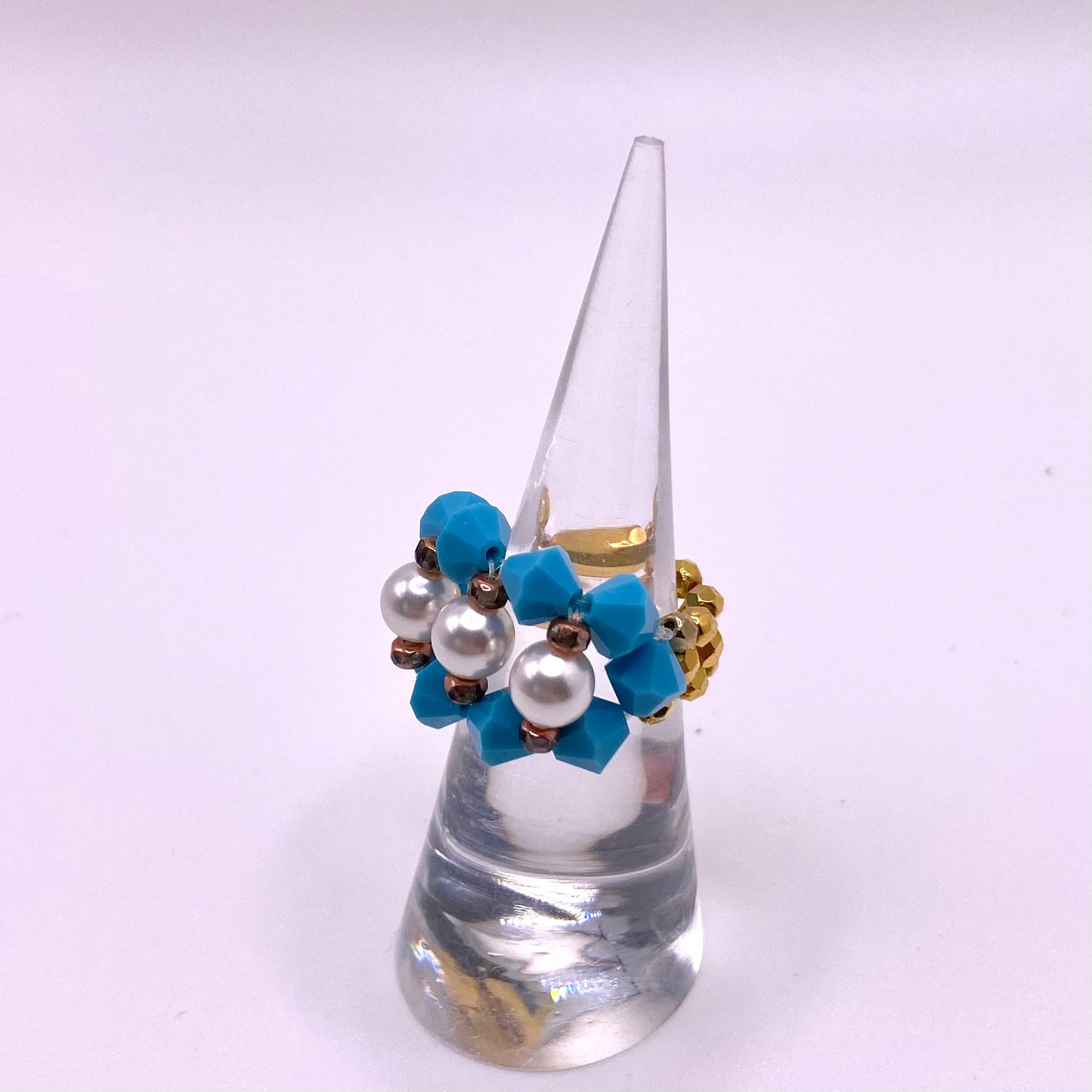 Three Pearl Ring