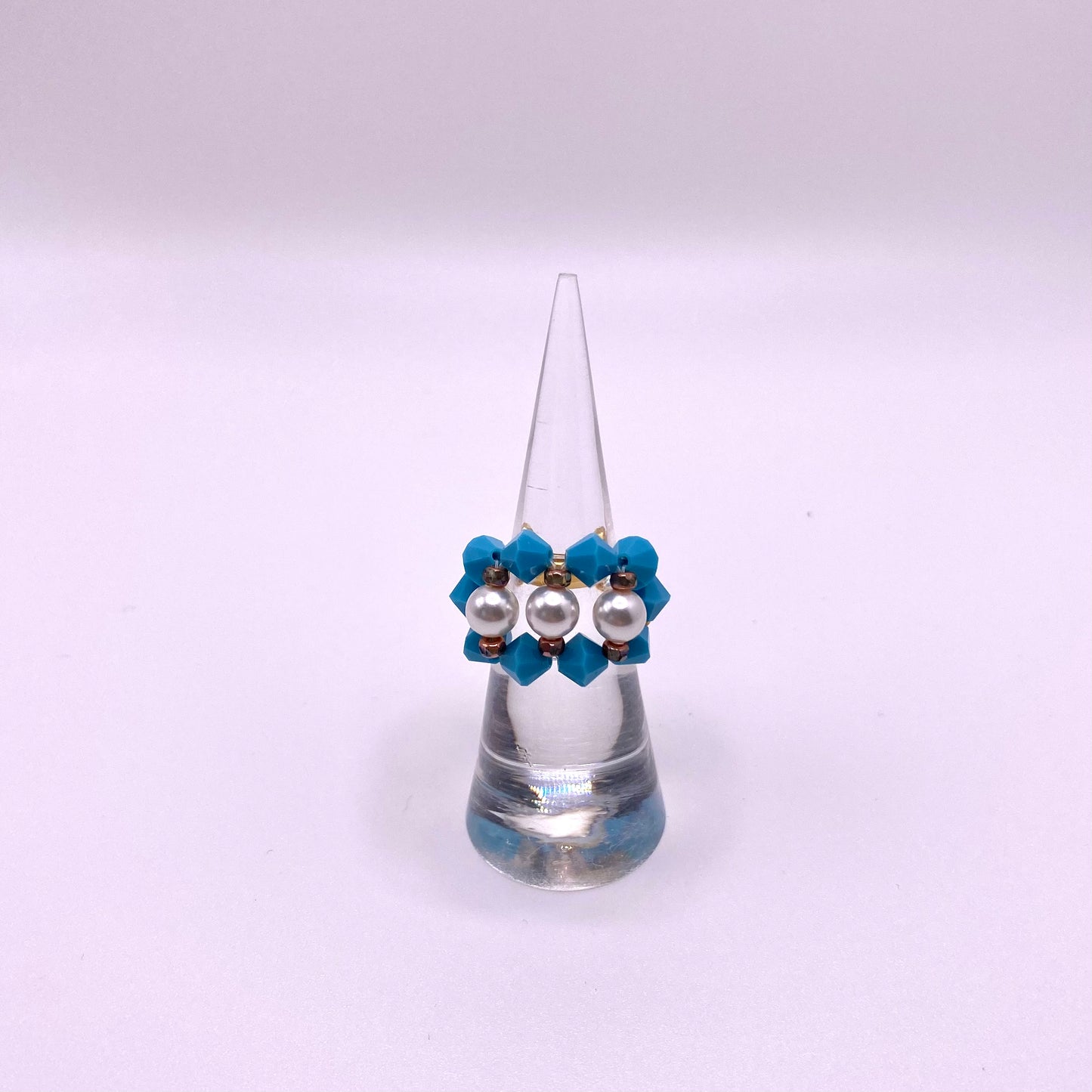 Three Pearl Ring