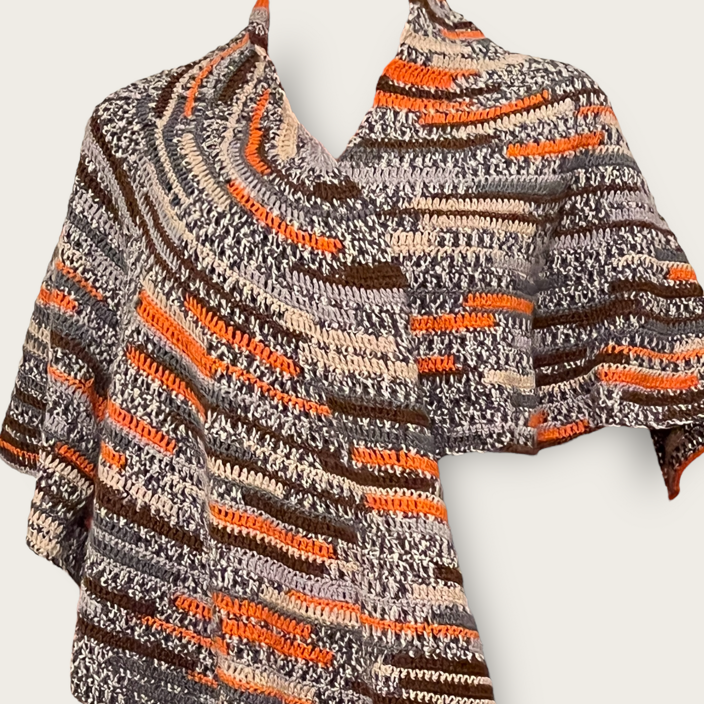 The Orangey Shawl