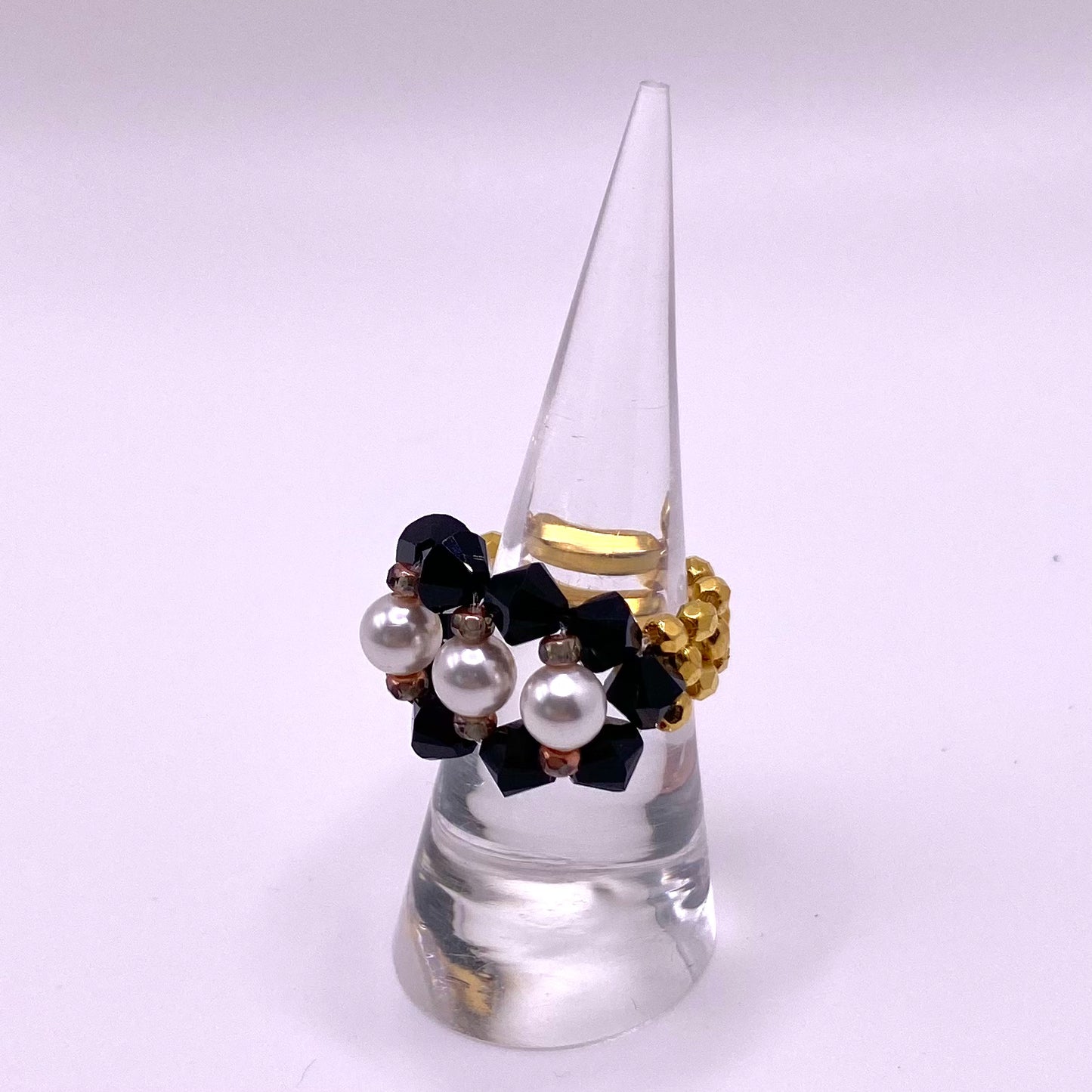 Three Pearl Ring