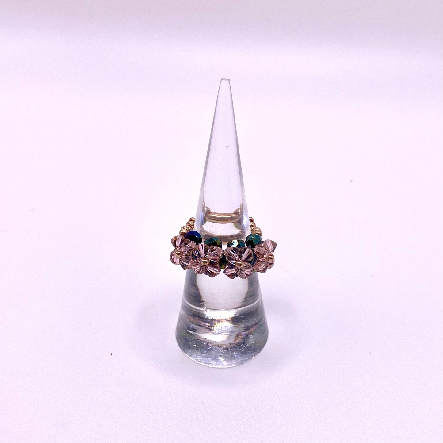 Pink & Green Ring