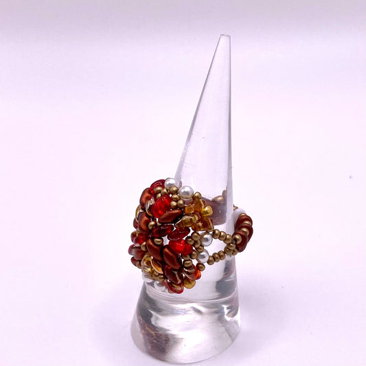 Brown Square Ring