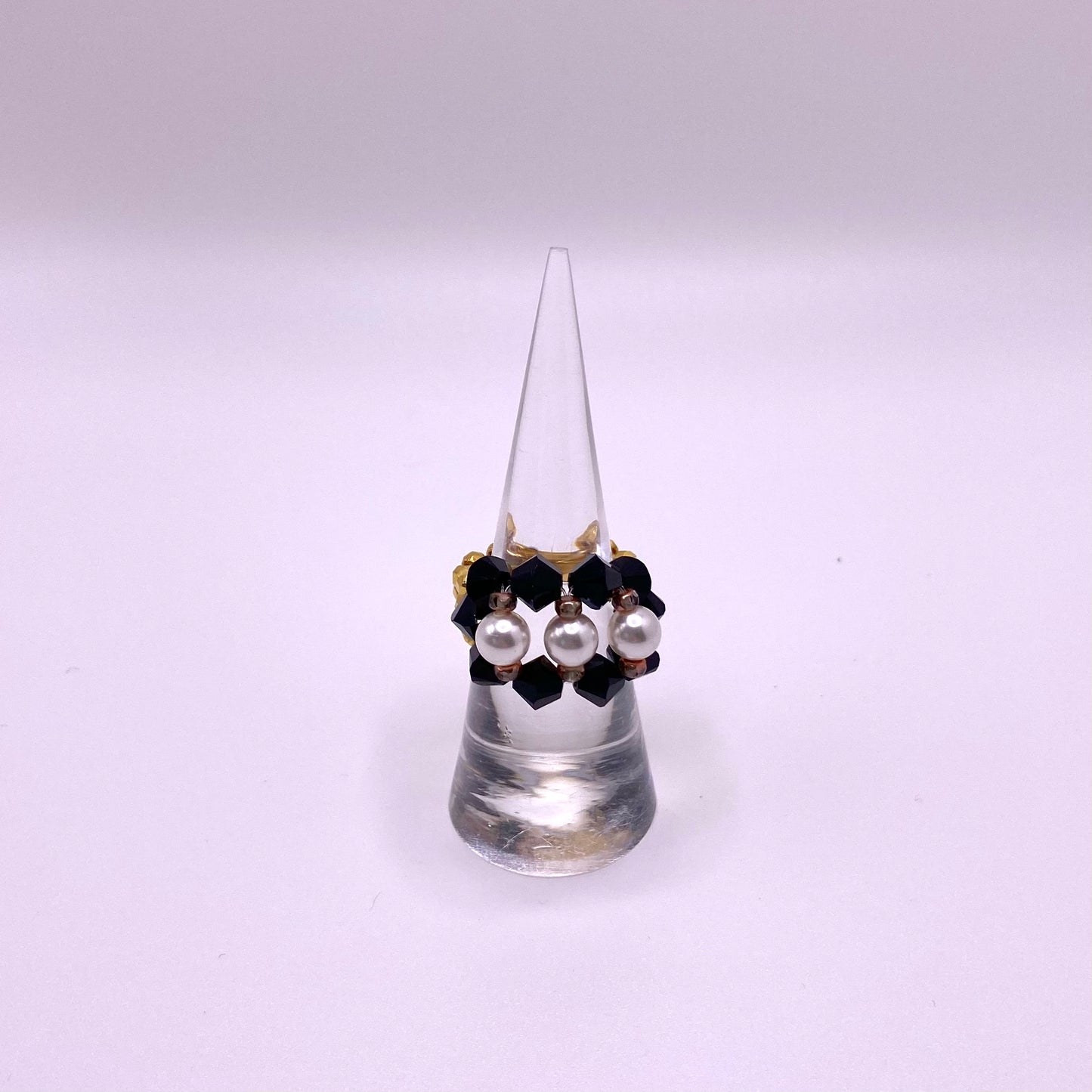 Three Pearl Ring
