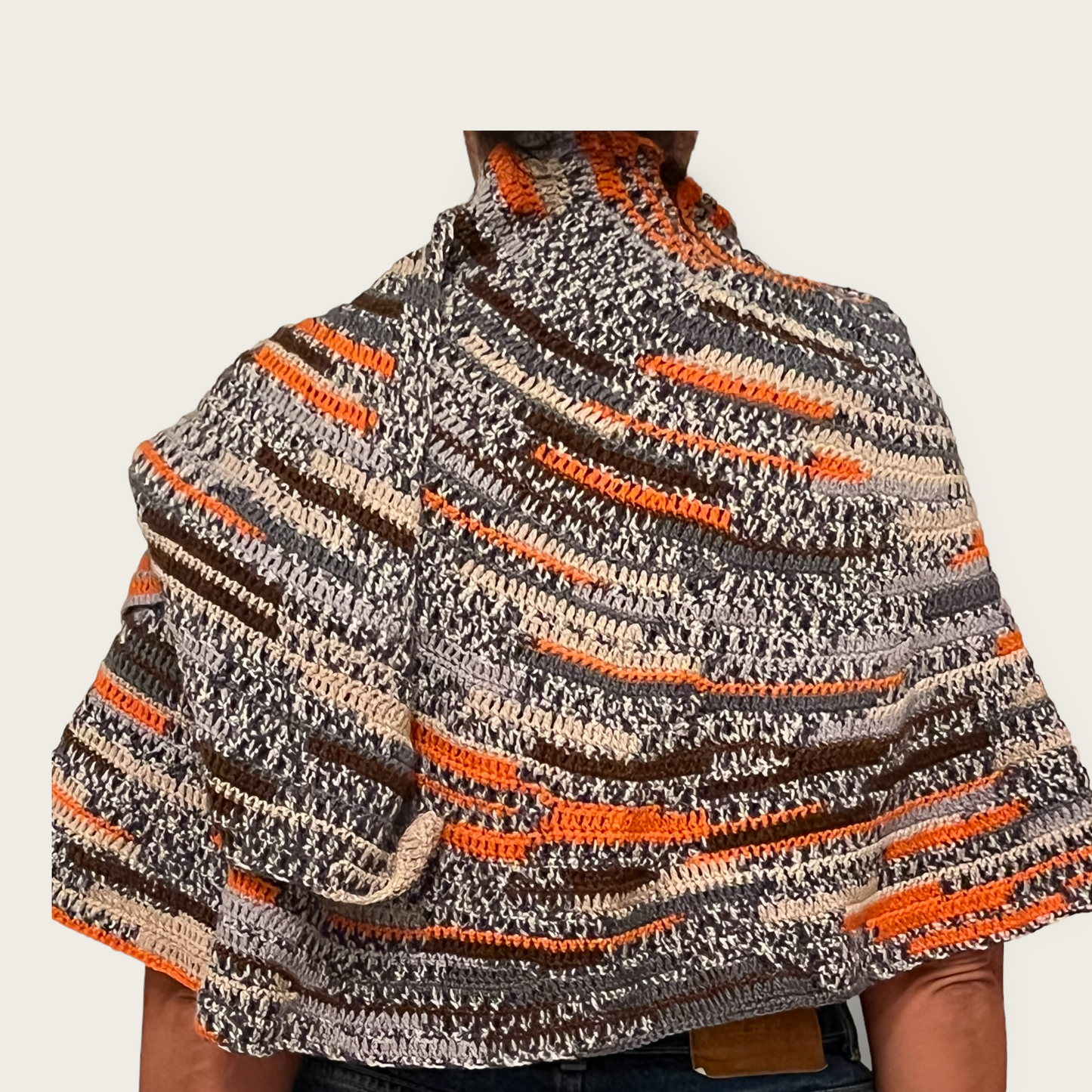 The Orangey Shawl