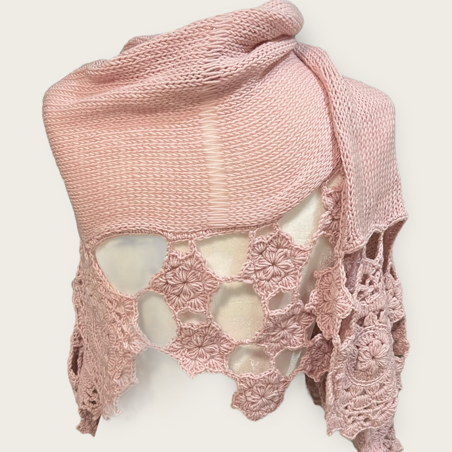 The Pink Flower Scarf