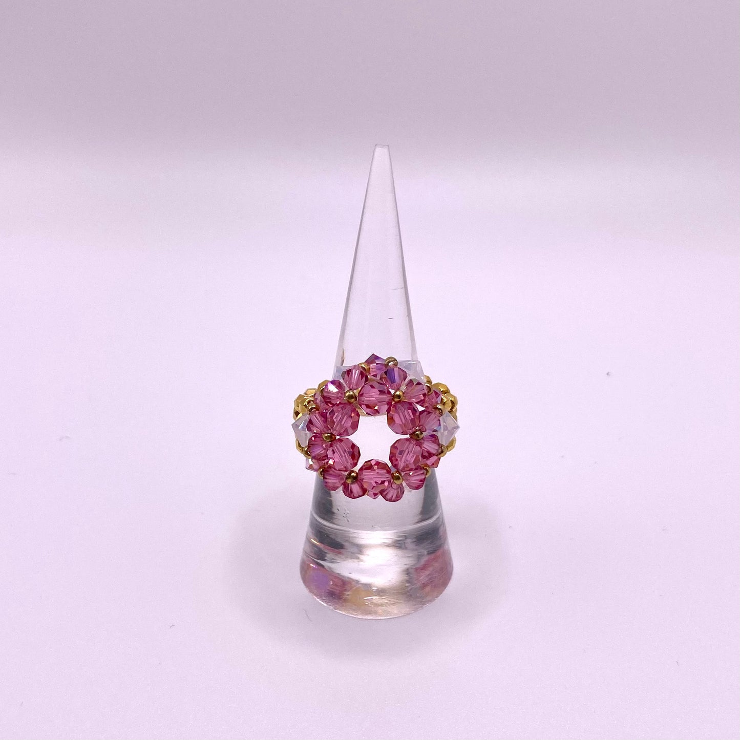 Pink & Gold Ring