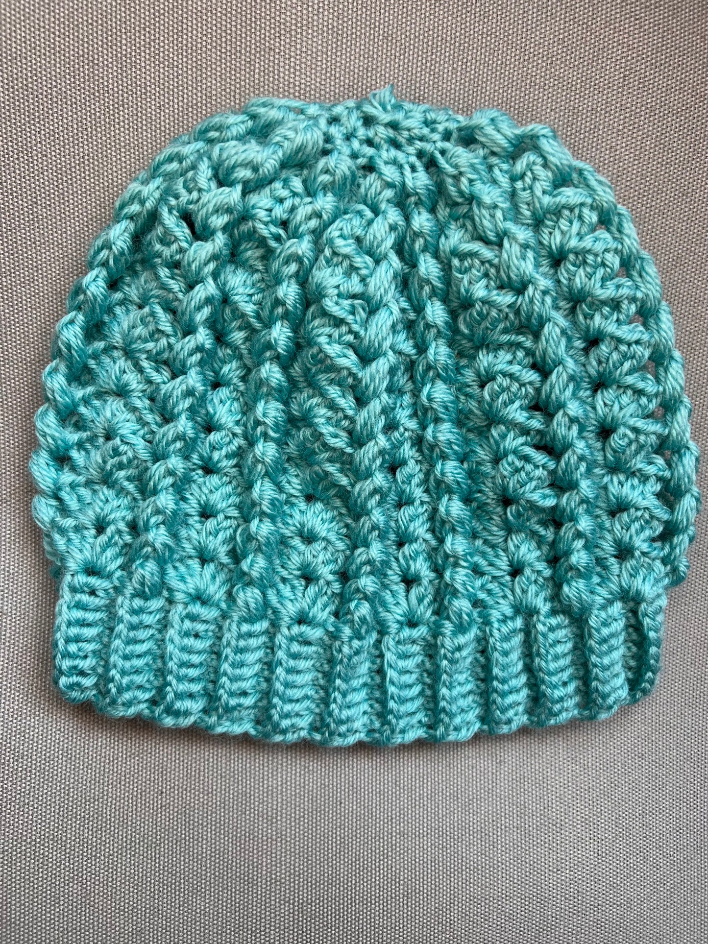 The Turquoise Braid Toque