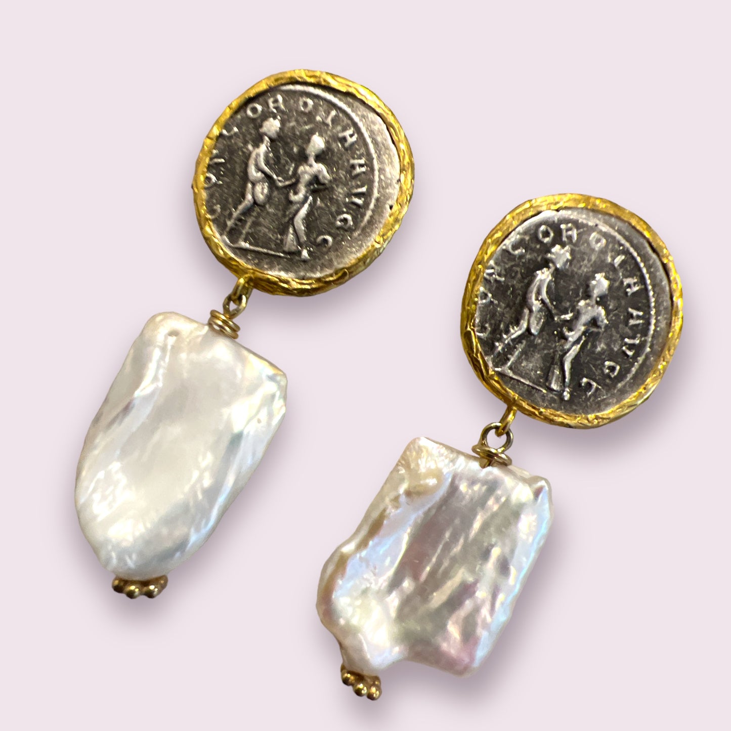 The Friend Coin Earrings