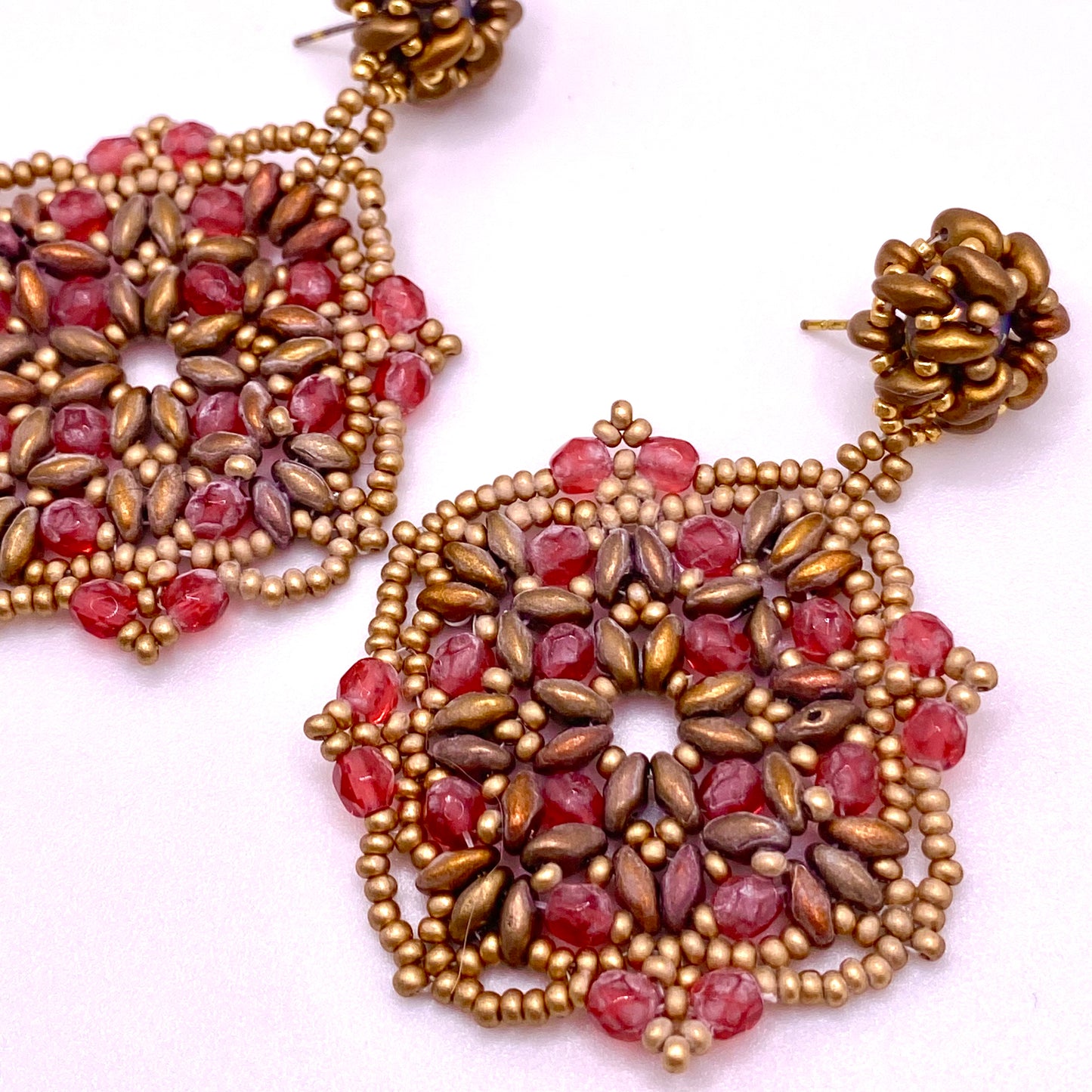 Red & Gold Drop