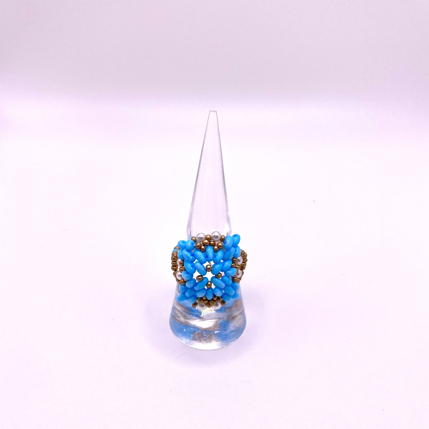 Blue Square Ring