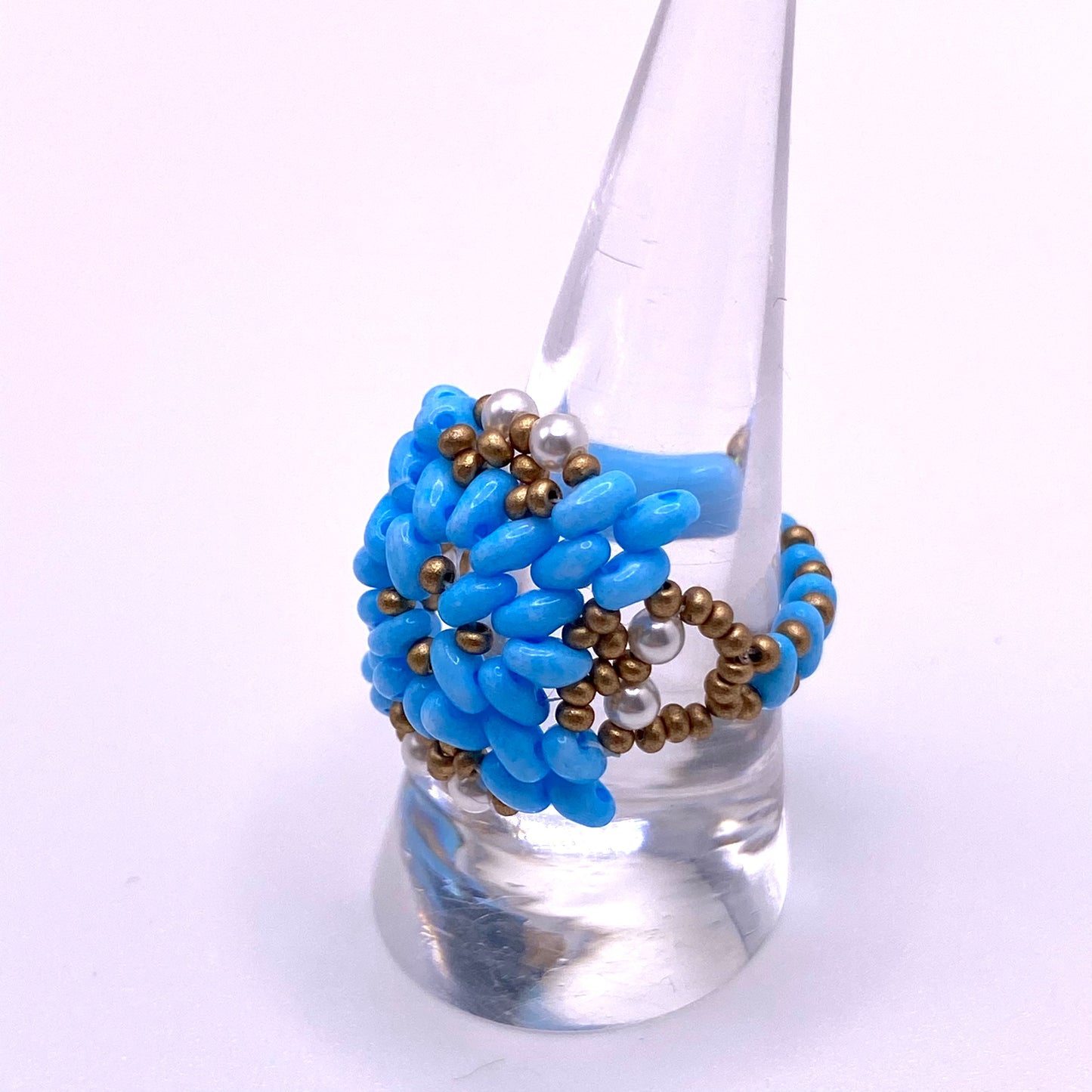 Blue Square Ring