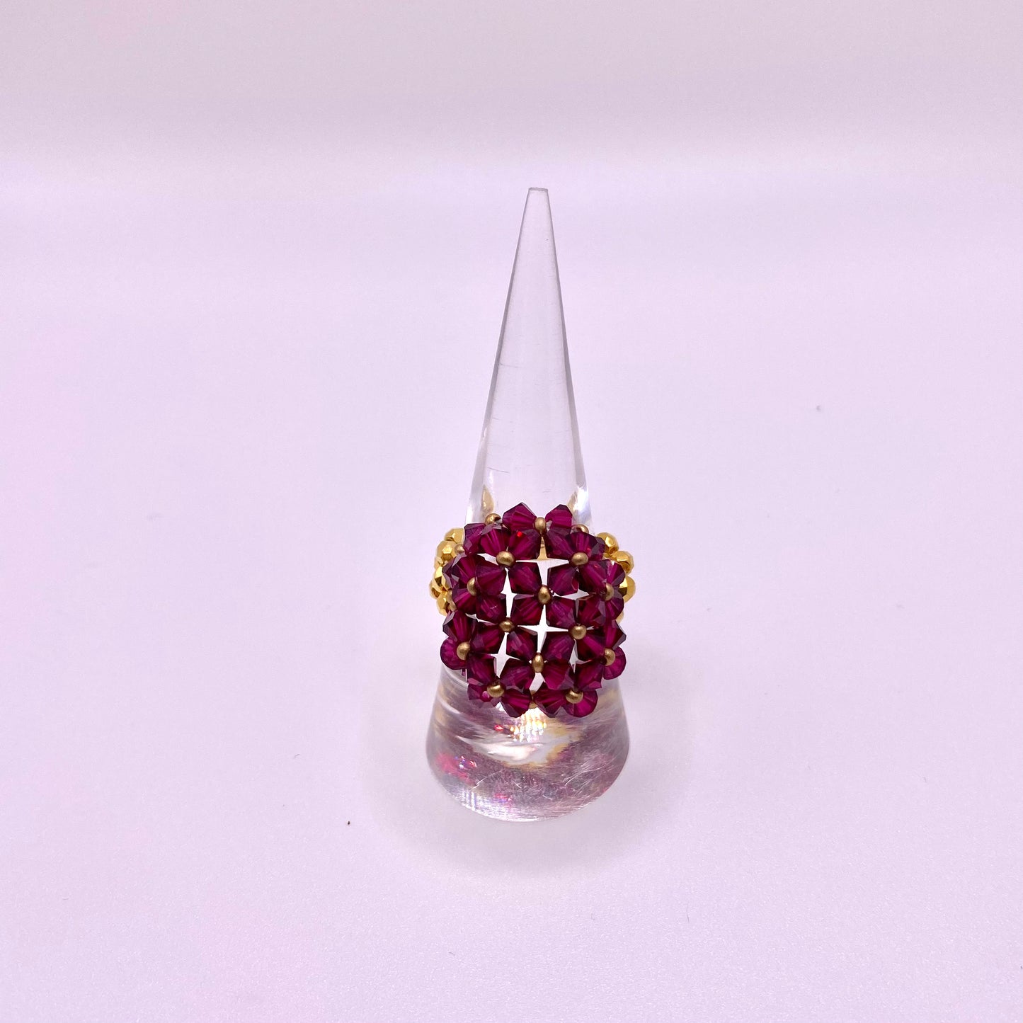 Burgundy Ring