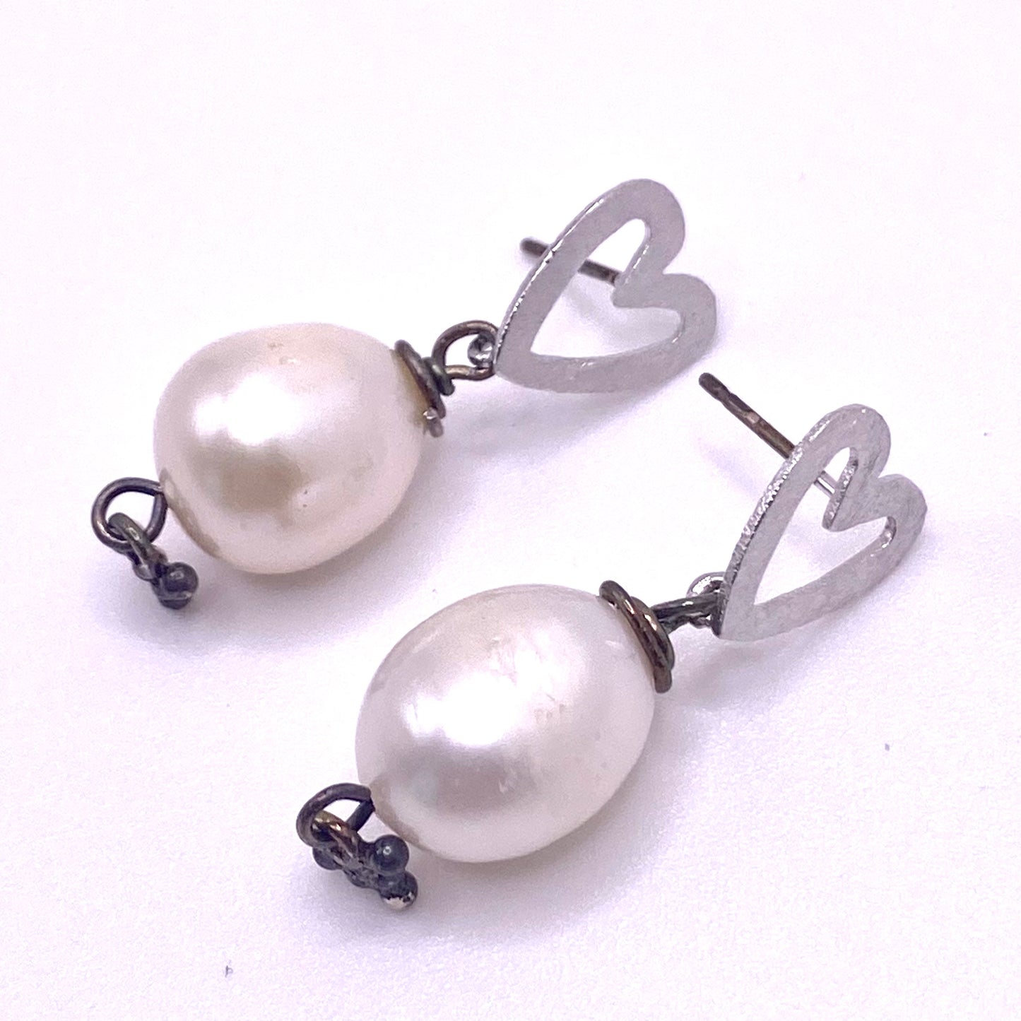 Round Pearl Heart