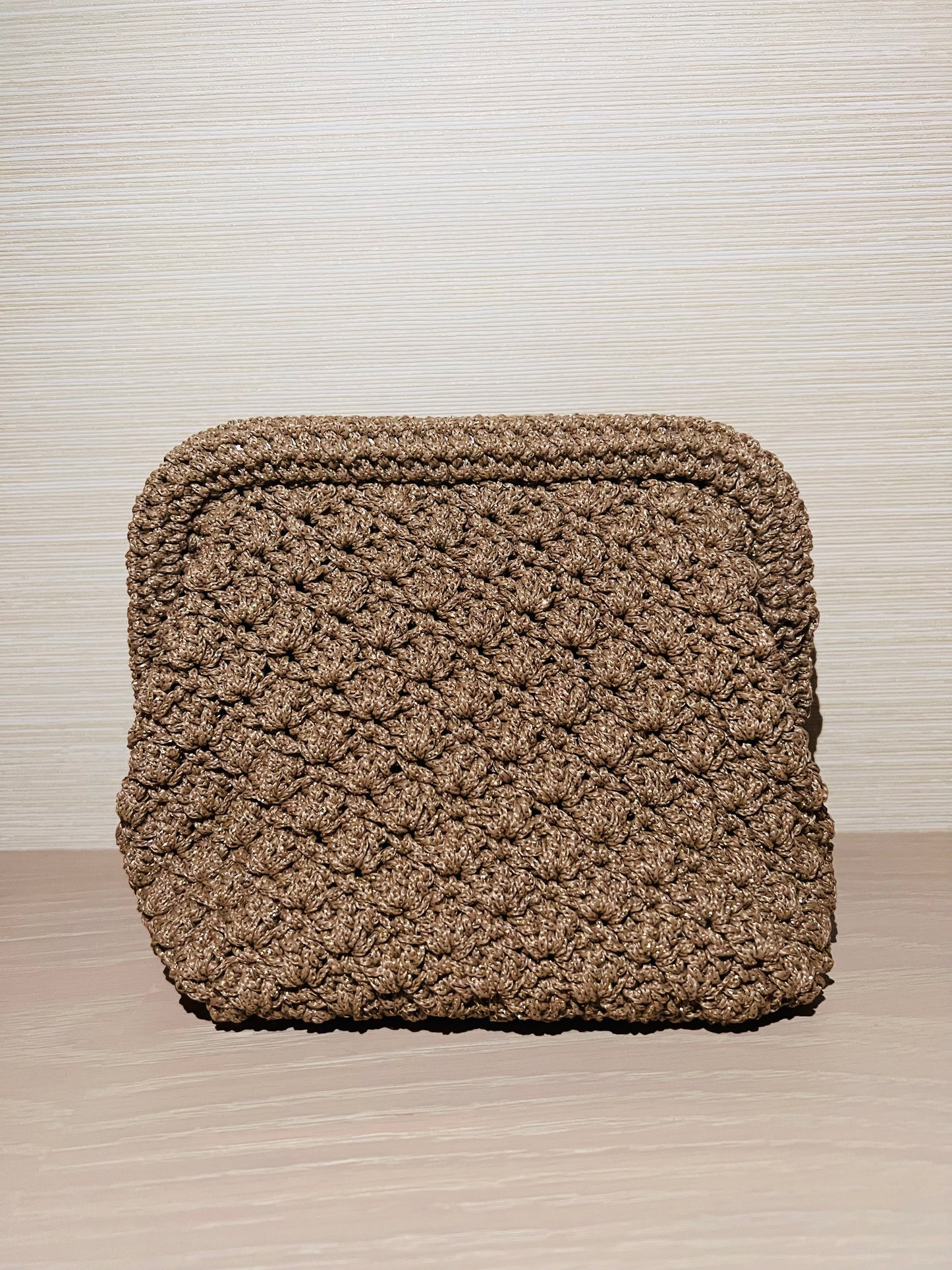 The Sparkle Gold Clutch