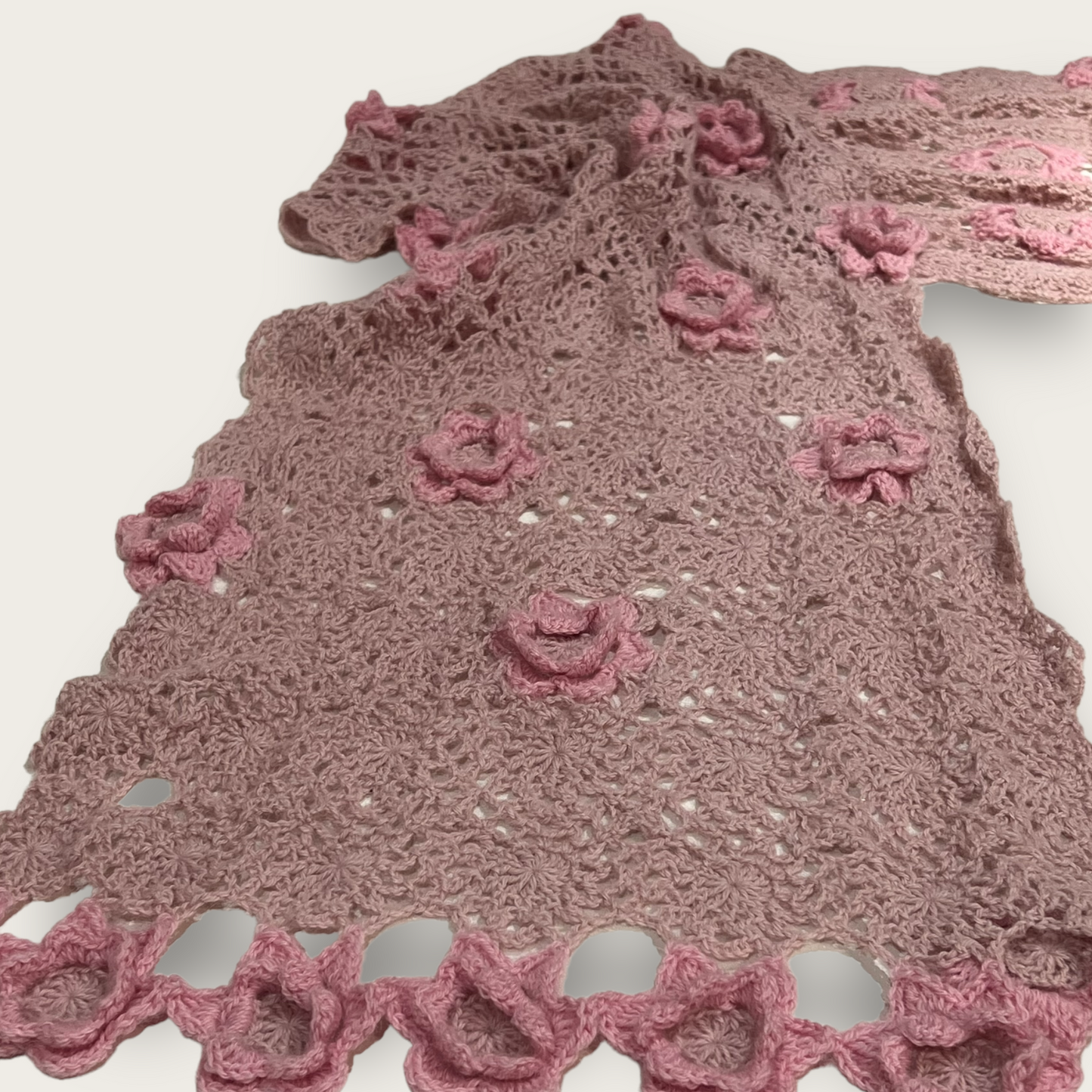 The Pink Roses Scarf